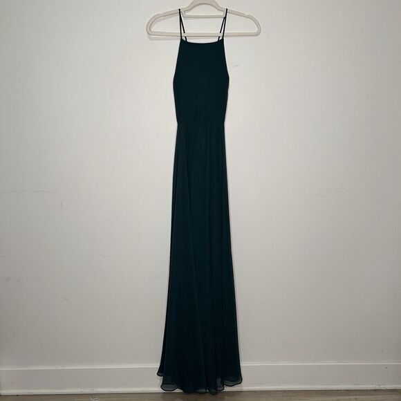 Lulus Maxi Dress Womens Small Mythical Kind of Love Formal Open Back Gown Event - Picture 1 of 9